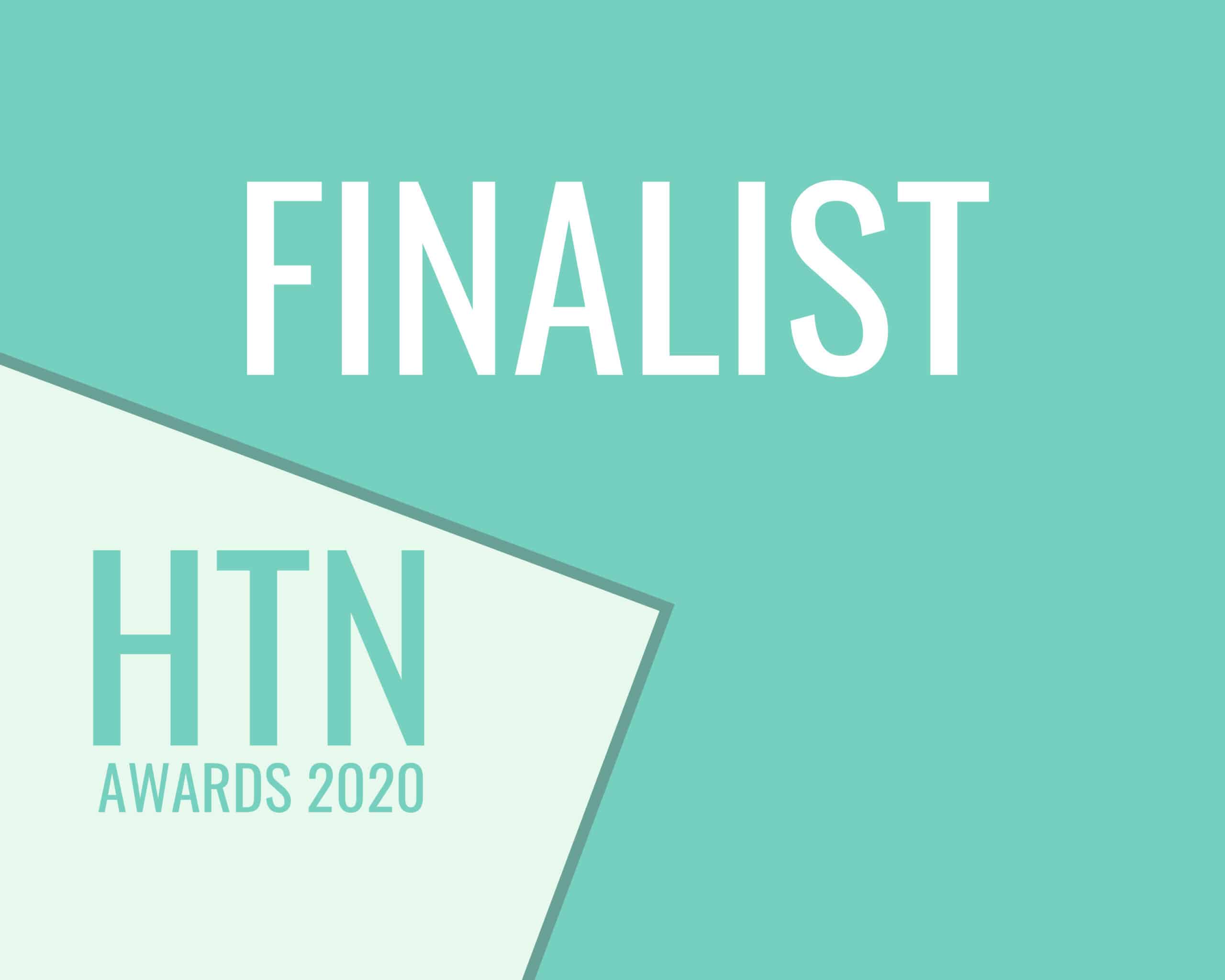 HTN Awards 2020 Finalist badge