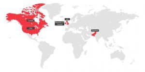 Meddbase World Map