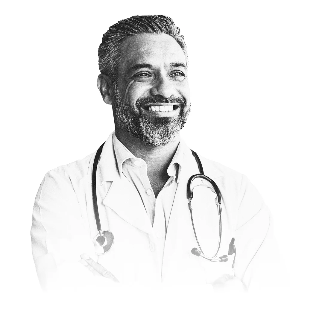 Clinician using Cority Meddbase private practice management software