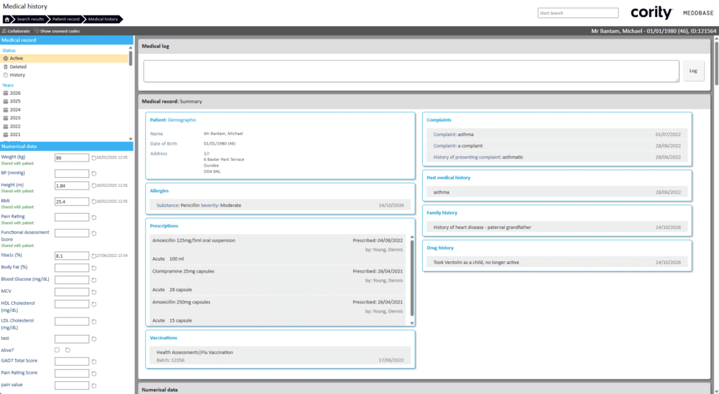 Electronic Health Record